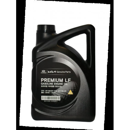 Масло моторное синт. HYUNDAI PREMIUM LF 5W20 SM/CF-4 (пластик/Корея) (4L)