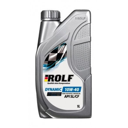 Масло моторное Rolf Dynamic SAE 10W-40 API SL/CF 1л.