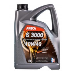 Масло моторное ARECA S 3000 10W40 (4 л) SN/CF