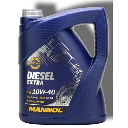 Масло моторное MANNOL Diesel extra 10w40 5л.